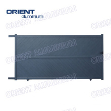 portail coulissant aluminium gate types and colors